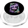 Mystical Calm Goddess Being Outer Space Nebulosa Magica Cielo Cosmico Galleggiante Donna Spazio PopSockets PopGrip per MagSafe