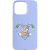 Disney Custodia per iPhone 15 Pro Max Disney Bambi Thumper & Miss Bunny Floral Heart Valentine's