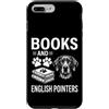 Funny English Pointer And Book Design Custodia per iPhone 7 Plus/8 Plus Libri E Puntatori Inglese Divertente Puntatore Inglese