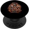 Regalo per atleta con kettlebell in ferr Iron Will Maglia da allenamento con kettlebell pesante Swing PopSockets PopGrip Adesivo