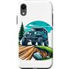 Offroad Car - Extreme Custodia per iPhone XR Auto fuoristrada | Divertente camion fuoristrada 4x4 | Avventura fuoristrada