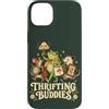 Thrift Store Findin Custodia per iPhone 14 Plus Thrifting Buddies Rana, opossum, stile vintage