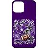 Football Game Day Purple Team Pride Chee Custodia per iPhone 12 mini Giornata della partita di calcio viola Team Pride High School Cheer Mom