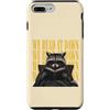 At Dawn Mischief Custodia per iPhone 7 Plus/8 Plus Divertente Raccoon Book Lover Biblioteca Lettura Umorismo Lettore