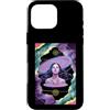 Mystical Calm Goddess Being Outer Space Custodia per iPhone 16 Pro Max Nebulosa Magica Cielo Cosmico Galleggiante Donna Spazio