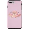 Coquette Cowgirl Pastel Halloween Custodia per iPhone 7 Plus/8 Plus Cappello da cowgirl rosa farfalla Coquette Halloween