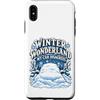 Divertenti regali e disegni di Natale in Custodia per iPhone XS Max Winter Wonderland My Car Disagrees Funny Winter Christmas
