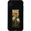 Made New Faith Garden Custodia per iPhone XS Max Fatto nuovo cristiano floreale croce 2 Corinzi 5:17