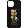 Made New Faith Garden Custodia per iPhone 13 Fatto nuovo cristiano floreale croce 2 Corinzi 5:17