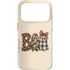 Cute Ghost Halloween Custodia per iPhone 17 Pro Carino Boo Ghost Halloween Bow