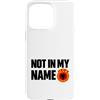 Kosovo UÇK Protest Designs Custodia per iPhone 15 Pro Max Not In My Name UCK Kosovo Protest