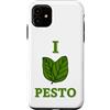 StickerPolitics Custodia per iPhone 11 Amo il pesto | Cute Foodie
