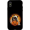 Halloween Gift For Trick Or Treating Spo Custodia per iPhone X/XS Fantasma Gatto Zucca Pipistrelli Trucco O scherzetto felice Halloween