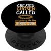 Worship Service Style With Christian Bib Creato scelto chiamato figlia del re dalla nascita 2016 PopSockets PopGrip Adesivo