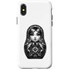 Costume Russo Ragazze Donna Matrioska Di Custodia per iPhone X/XS Ragazza Russa Matreshka Russia Russi Matryoshka