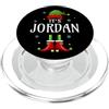 BWILI Personalized Christmas Gifts It's Jordan Elf Divertente Nome Personalizzato Natale Giordania PopSockets PopGrip per MagSafe