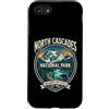 North Cascades National Park Souvenirs & Custodia per iPhone SE (2020) / 7/8 Spilla vintage North Cascades National Park Washington State