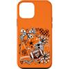 Football Game Day Orange Team Pride Chee Custodia per iPhone 12 mini Arancione Calcio Giorno Team Pride High School Cheer Mom