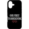 First Holiday Matching & Funny Quote Des Custodia per iPhone 17 La nostra prima coppia di corrispondenza del Ringrazi
