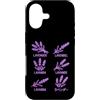 Lavender Lover Gifts Merch & Apparel Custodia per iPhone 17 Fiori di lavanda disegnati a mano carino multilingue