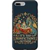 Fantasy Bookish Realm Custodia per iPhone 7 Plus/8 Plus Divertente Fantasy Reader Dragon Book Lover Fiction