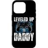 Amante dei videogiochi promosso a papà d Custodia per iPhone 16 Pro Leveled Up To Daddy - Vestito da uomo per padre giocatore