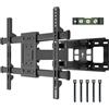 BONTEC Supporto da Parete per TV da LED LCD 32-85 pollici, Staffa TV con Movimento Inclinabile ed Estendibile, per Muro Staffa Ultra Resistente a 60kg, Max VESA 600x400mm