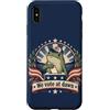 Frog Voting Dawn Custodia per iPhone XS Max Divertente rana votazione elezione patriottico sondaggio umorismo