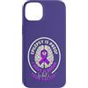 Epilepsy Awareness Month Purple Ribbon F Custodia per iPhone 14 Plus Lepilessia è la prova che ho un cervello Epilessia divertente epilettica