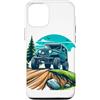 Offroad Car - Extreme Custodia per iPhone 12/12 Pro Auto fuoristrada | Divertente camion fuoristrada 4x4 | Avventura fuoristrada