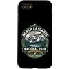 North Cascades National Park Souvenirs & Custodia per iPhone SE (2020) / 7/8 Distintivo naturale vintage del Parco nazionale North Cascades di Washington