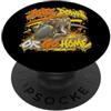 Knee Slider Society Knee Down Or Go Home Graffiti Moto Sportiva Motivo PopSockets PopGrip Adesivo