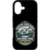 North Cascades National Park Souvenirs & Custodia per iPhone 17 Distintivo naturale vintage del Parco nazionale North Cascades di Washington