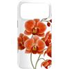 orchid ideas for orchid lovers Custodia per iPhone 17 Pro Max Arancio floreale Graphic Orchidea Fiore