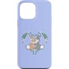Disney Custodia per iPhone 13 Pro Max Disney Bambi Thumper & Miss Bunny Floral Heart Valentine's