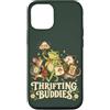 Thrift Store Findin Custodia per iPhone 12/12 Pro Thrifting Buddies Rana, opossum, stile vintage
