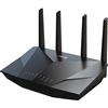 ASUS RT-AX5400 - Router Estendibile Dual-Band AX5400 con Tethering 4G/5G tramite USB, Per Modem Operatore e ONT, Instant Guard, VPN integrata, Parental Control, AiMesh, Casa Intelligente