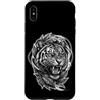 Fierce Tiger Roaring Animal Custodia per iPhone XS Max Tigre ruggente Giungla feroce