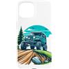 Offroad Car - Extreme Custodia per iPhone 15 Auto fuoristrada | Divertente camion fuoristrada 4x4 | Avventura fuoristrada