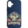 Frog Voting Dawn Custodia per iPhone 16 Plus Divertente rana votazione elezione patriottico sondaggio umorismo