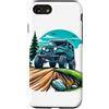 Offroad Car - Extreme Custodia per iPhone SE (2020) / 7/8 Auto fuoristrada | Divertente camion fuoristrada 4x4 | Avventura fuoristrada