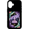 Mystical Calm Goddess Being Outer Space Custodia per iPhone 16 Nebulosa Magica Cielo Cosmico Galleggiante Donna Spazio
