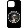 Got Too Silly Meme Funny Goose Jailbird Custodia per iPhone 16 Pro Max Got Too Silly Meme Funny Goose Jailbird Prison Joke Citazione