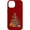 Country Girls Spooky Guitar Art Custodia per iPhone 14 Chitarra country zucca Halloween Cowgirl Bling