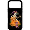 Country Girls Spooky Guitar Art Custodia per iPhone 17 Pro Max Scheletro Cowgirl Chitarra Halloween Country Music