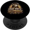 Regalo per atleta con kettlebell in ferr One Bell All Strength con kettlebell pesante Swing PopSockets PopGrip Adesivo