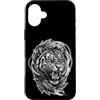 Fierce Tiger Roaring Animal Custodia per iPhone 16 Plus Tigre ruggente Giungla feroce