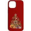 Country Girls Spooky Guitar Art Custodia per iPhone 15 Chitarra country zucca Halloween Cowgirl Bling