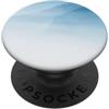 Elegant Grips White Blue Abstract Watercolor PopSockets PopGrip Adesivo