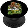 Four Hooves Stable Cavallo Ragazza Equitazione Sella Pony Amore per i Cavalli PopSockets PopGrip Adesivo